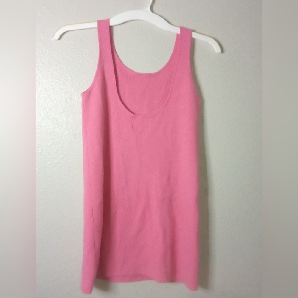 Zara Girl Pink Tank Dress